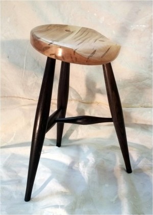small perch stool profile